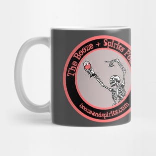 Booze + Spirits Podcast Logo Mug